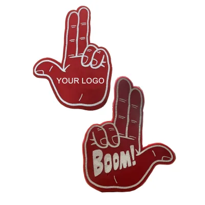 Factory Custom Promotional Large Advertising Fan Party Activity Gift EVA Cheering Vocal Concert Hands Imprinted Foam Fingers