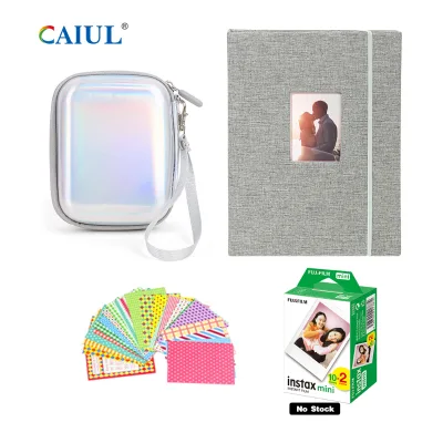 Custom Vintage Instax Camera Carry Bag for Fujiflim Accessories Instax Mini Link 2 Linen Wedding Photo Album