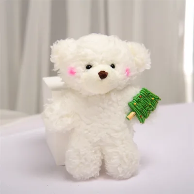 Wholesale Cute Bear Plush Toy with Pendant Conjoined Doll Keychain Small Gift