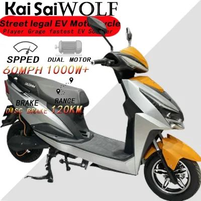 Cheap Long Range Motorbike Mobility Scooters Adult Streebikes 3000w Ckd 2 Wheel Electric Kick Motorcycle Swappable Battery Ebike