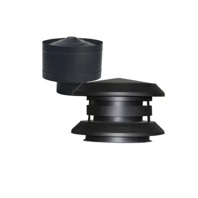 OEM Wood-burning Stove Chimney Rain Cap 6 Inch Chimney Cap Reinforced Screw Easy Installation