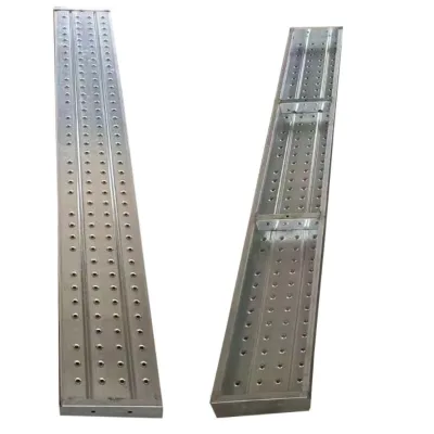 China Manufacturer's Galvanized Steel Pedal Walking Plate Ladder & Scaffolding Parts