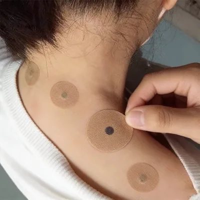 Magnetic Massage Stickers for Hand and Neck Massager Degree Stickers Non-Woven