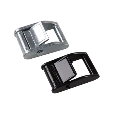 1 Inch 25mm 500 kg Metal Black Spring Loaded Cam Buckle