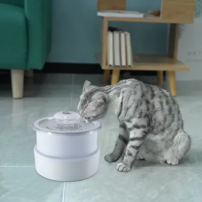 Integrated automatic circulation pet folding water dispenser for pet household living water purifier