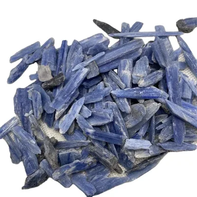 Wholesale Natural Raw Blue Kynite Rough Kynite Crystal Specimens Kynite Tumble Stones