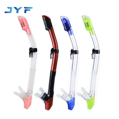 High Quality Wholesale Professional Linear Design 2.7h scuba Diving Snorkel Equipment Breathing Tube
