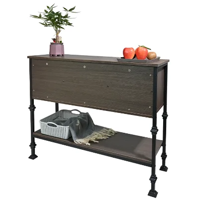 Modern Solid Wood Console Table for Living Room and Home Office