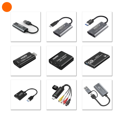Promote New Style Metal USB3.0 to HDMI Video Capture Card 4K Input 1080P 60Hz Full HD Capture Card for Computer, Medical Imaging