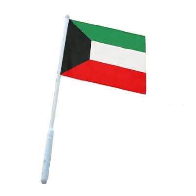Glowing Kuwait Led Flag Stick New LED Flashing Stick Light up Novelty Glow Stick for Decoration