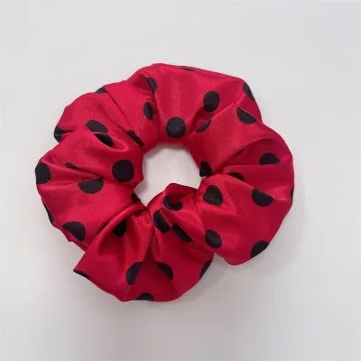 New Creative Satin Colorful Headband Trendy Retro Polka Dot Headband