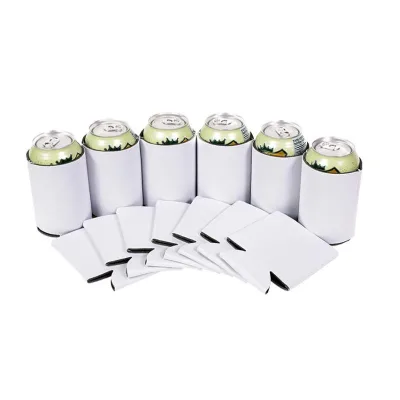 Neoprene Cup Sleeve One-piece Beer and Beverage Bottle Cover Wish Foldable Insulated Cup Holder American Style 13*10