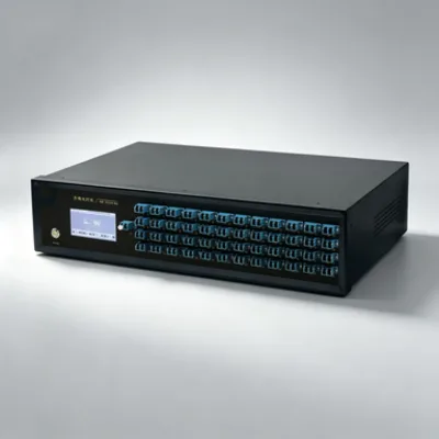 Rack Mount 1xN Fiber Optical Switch FC Connector Multi-channel Multi-mode 1260-1650nm Baichuan RS810M