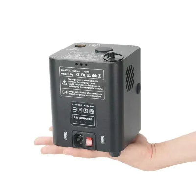 Remote Control Star Powder Spark Machine IEC C14 Power Input 50g Hopper