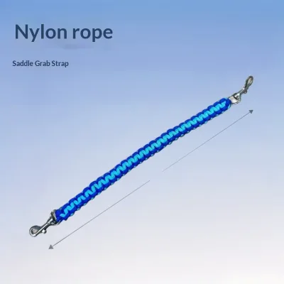 Bulk Nylon Rope Saddle Grip Straps 40cm Non-slip Wear-resistant Stable Durable Essential Equestrian Equipment