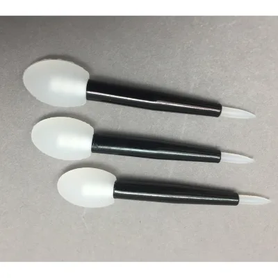 Makeup Silicone Eyeshadow Applicator Two Ends Silicone Eye Brush Eyeshadow Blender