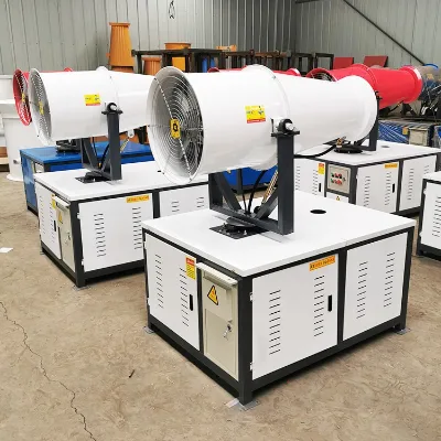 Precision Mist Cannon 50m Road Building Machine Combining 3kw Motor Efficiency and 180kg Structural Stability