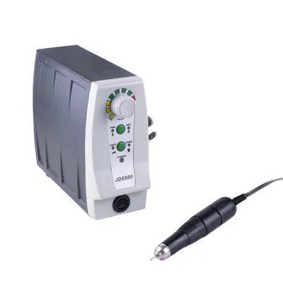 JD5500 85W Digital Nail Drill Machine 35000RPM Stainless Steel Brushed Motor Professional Nail Polishing Tool 2.3mm Shank US/EU