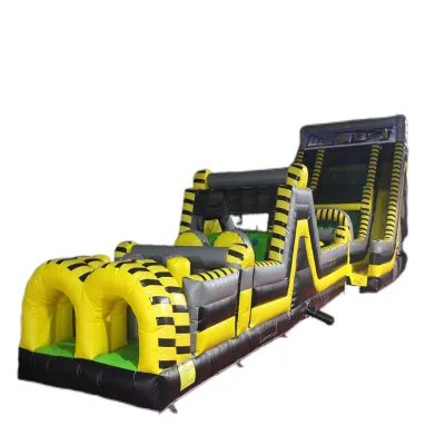 Hot Selling Customized Outdoor Inflatable Obstacle Course Castle for Adult Sports Competition