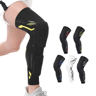 Outdoor Sports Protection Compression Knee Pads Knee Pain Relief Anti-Slip Honeycomb Knee Guard