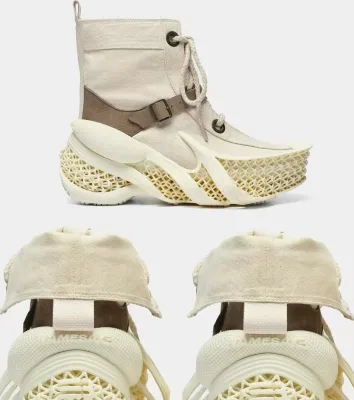 High Quality 3D Printed Shoes Sole Custom Manufacture 3D Shoes Printing TPU Fashion 3D Shoes