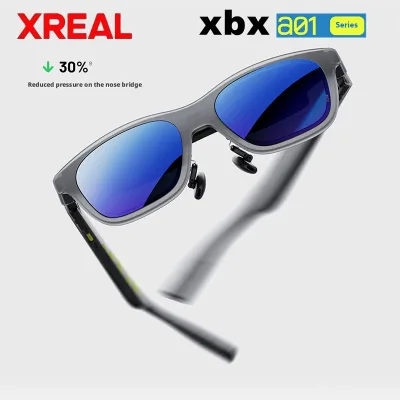 XREAL XBX A01/A01+ AR Glasses 62g Lightweight 147" HDR Virtual Display 1600 Nits 50° FOV USB-C for Phone PC Gaming