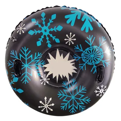 Heavy Duty Large 120 cm 47 Inch PVC Inflatable Snow Tube for Adults Kids