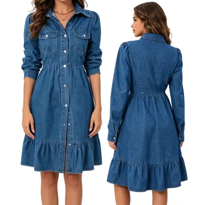 Vintage Blue Fringed Denim Skirt Sexy High-Rise Tassel Jean Mini Bodycon Bottoms Western Aesthetic Coastal Cowgirl Clothing New