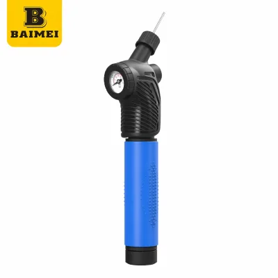 Portable ABS & PP Dual Action Mini Ball Pump for Sports (Football Basketball Soccer)-Eco-Friendly & Durable
