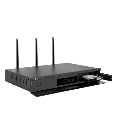 Dual HDD Blue-ray Media Player with 4K 3D USB3.0 Nas Server+Music DAC Decoder All in One Set Top Box for Home