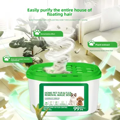 Pet Magic Solid Adsorption Hair Deodorization Purification Box Fully Automatic Household Hair Removal