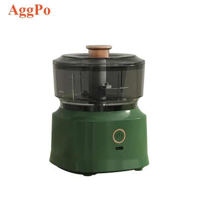 Electric Garlic Chopper, Portable Cordless Mini Food Processor, Rechargeable Vegetable Chopper Blender