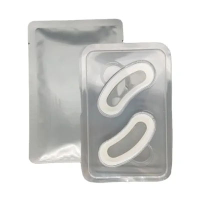 Custom Microneedle Eye Patches Dissolving Sheet Mask with Peptide and Hyaluronic Acid Needles for Dark Circles