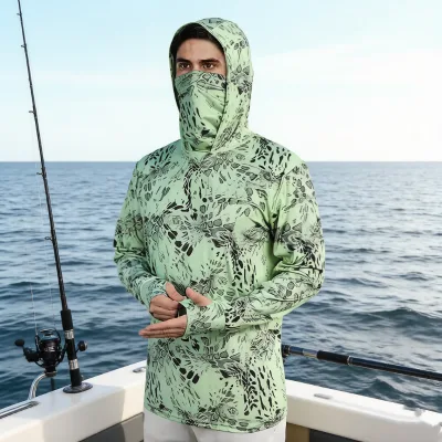 Custom Cooling Mesh Breathable Lightweight Fishing Jersey Durable Long Sleeve Tournament Angler Training Top Fishing Shirts