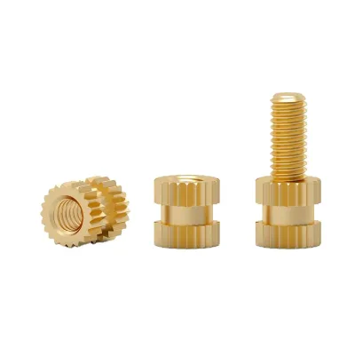 M3 M5 M6 M8 Injection Molding in Thread Inserts Straight Blind Hole Fastener Nuts for Laptop and Phone