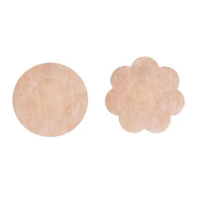 Non Woven Fabric Nipple Cover Disposable Nipple Protective Adhesive Petals Bra