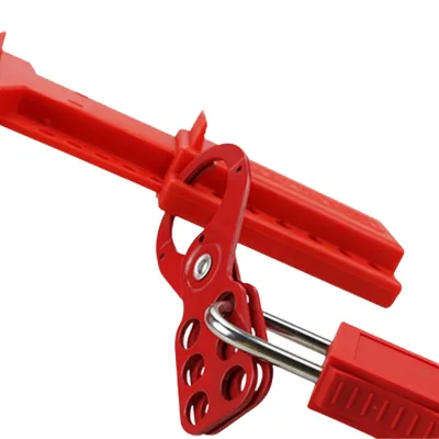 Elecpopular 2024 Steel Safety Hasp Lockout Pry-Resistant Rust-proof with 6 Holes Loto Multi-Person Management Hook Locks Product