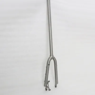 Titanium Mini Velo Bike Fork Disc Brake 406/451 Wheel Size Quick Release Dropouts-684g Lightweight High Strength