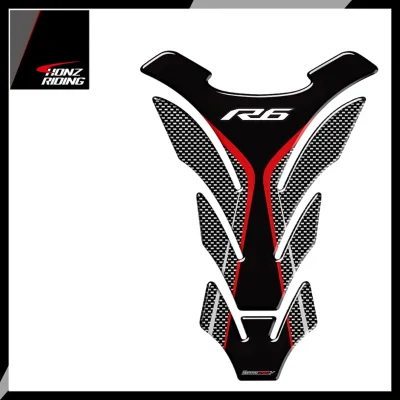 For Yamaha R6 YZF-R6 Tankpad 3D Motorcycle Gas Oil Tank Pad Protector Stickers