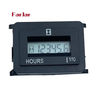 Hot Sell LCD DC12V-36V Electromechanical Hour Meter Counter Timer