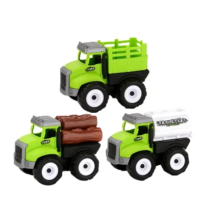 Exquisite Model Farmer Truck Friction Car Toys New for Sale