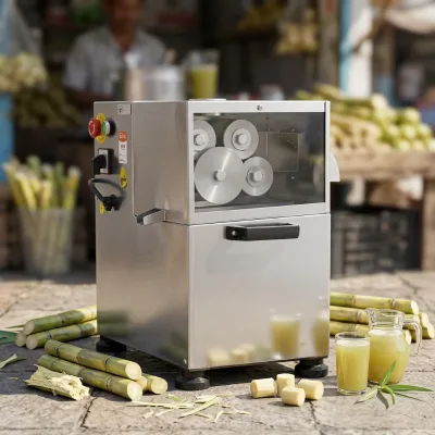 Precision Sugarcane Juice Extractor for Pure Juice Production in Organic Food Processing and Beverage Brands