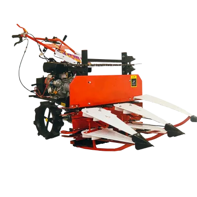 Self Propelled Mini Combine Wheat Harvester