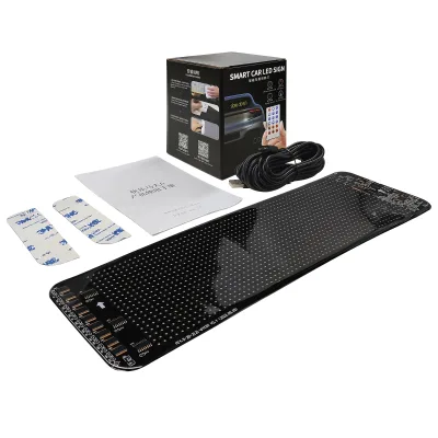 Flexible LED Sign Board Blinking Eyes Animated Screen APP Programmable Soft LED Displays