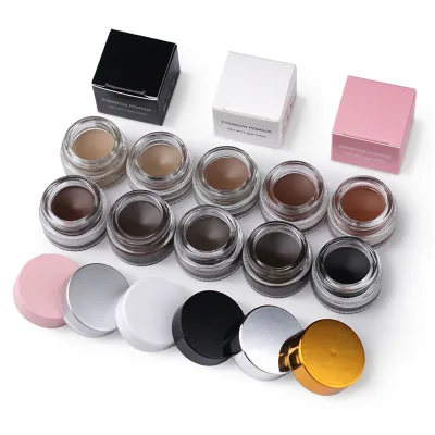 Natural Waterproof Long Lasting Cosmetic Raw Materi Dye Eyebrow Gel Women Makeup Eyebrow Gel