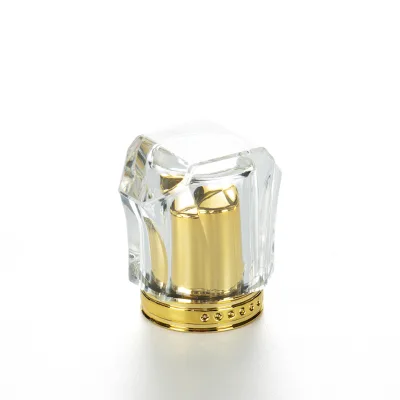 Variety Styles Zinc Alloy Magnetic Perfume Cap Luxury Crown Cap Metal Perfume Cap for Perfume Glass Bottle