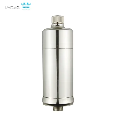 Plastic Chrome Bathroom Water Saving Shower Head Filter Shower Water Filter for Home