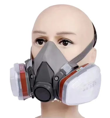 CE Certification Half Face Mask with ABEK Cartridges