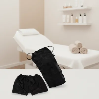 Cheap Price Mens PP Non Woven Fashion Trend Disposable Bras Thong Panties Customizable Brand for Spa Beauty Salon Spray Tanning