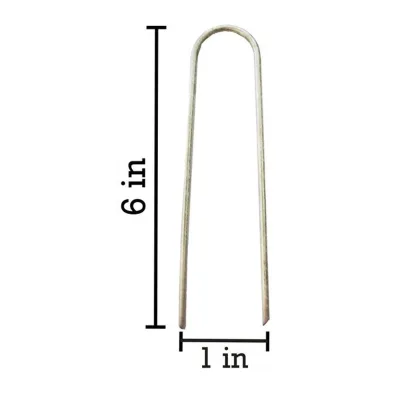 Galvanized U-Type Pin Nail Wire Steel Pegs Sod Staples-High Quality Nails